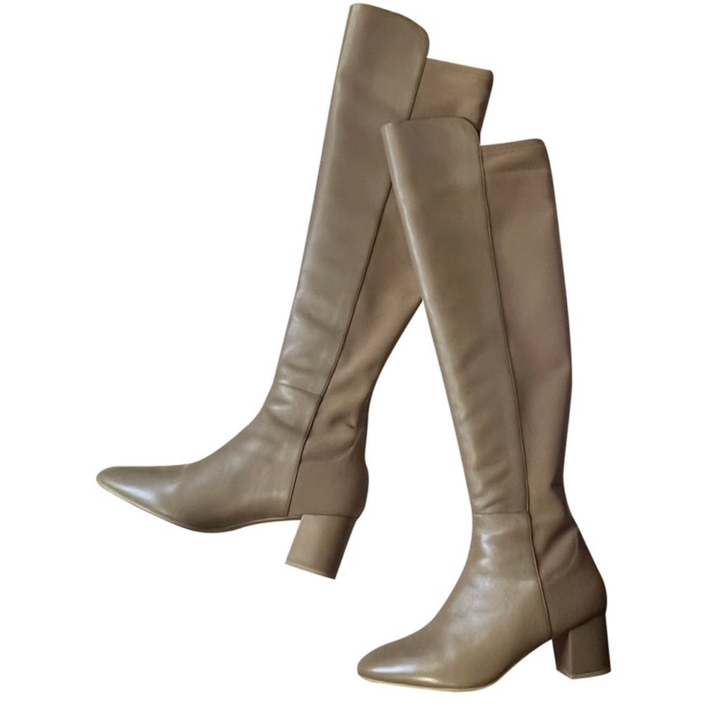 Stuart Weitzman Gillian Camel Boots | Size 10 / 40.5